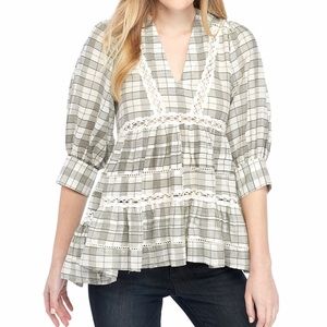 Free people time out lace tunic size S/P